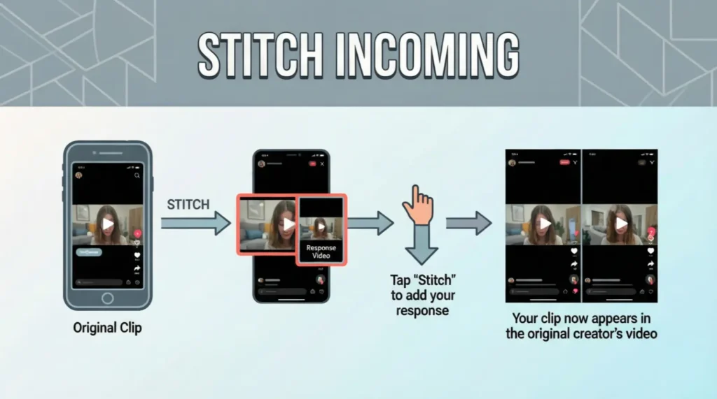 What Does Stitch Incoming Mean in Text?