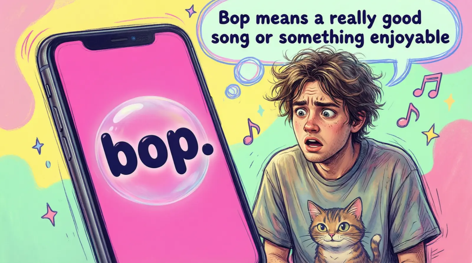 Bop Meaning in Text
