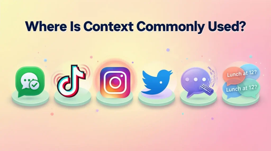 Where Is Context Commonly Used?