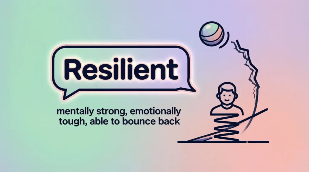 What Does Resilient Mean in Text?