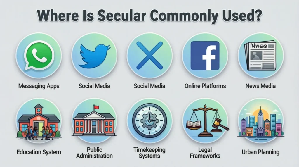Where Is “Secular” Commonly Used?