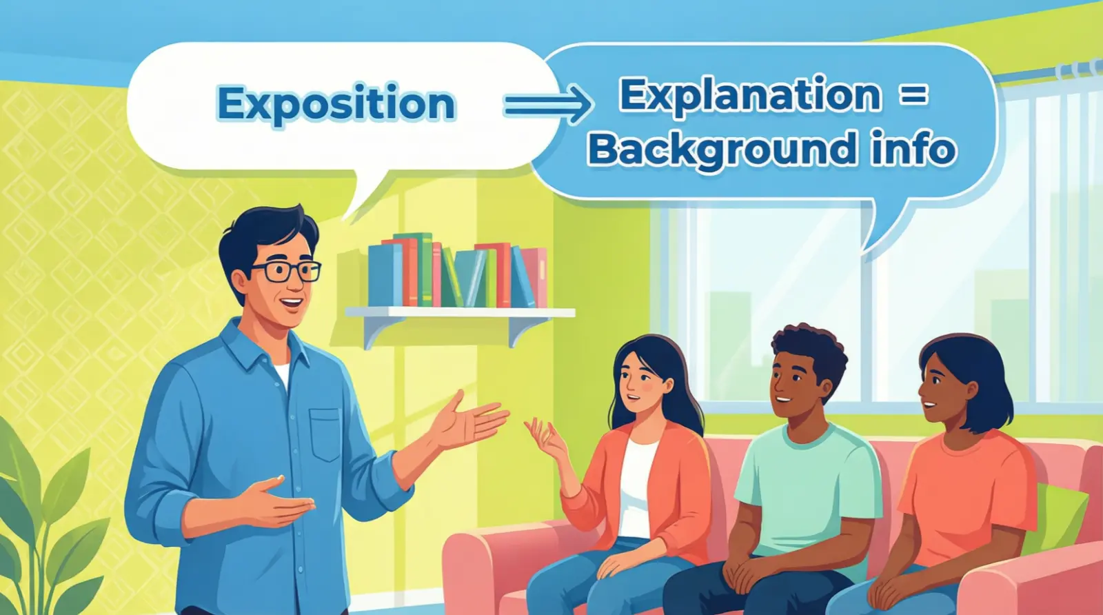 What Does Exposition Mean in Text?