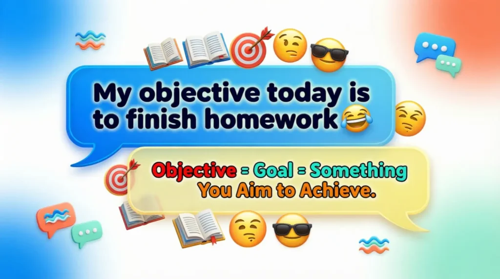 What Does Objective Mean in Text?
