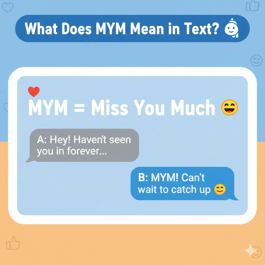 What Does MYM Mean in Text? 