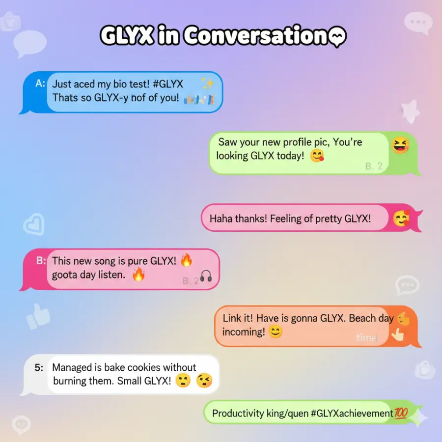 Examples of GYAT in Conversation