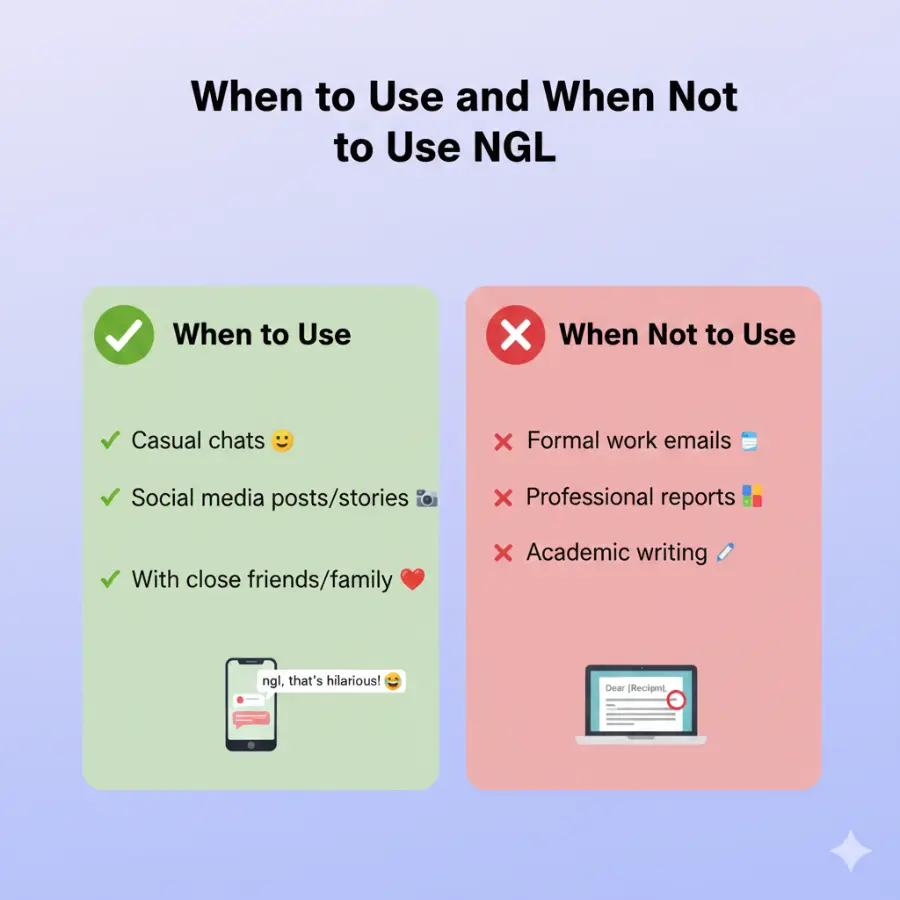 When to Use and When Not to Use NGL