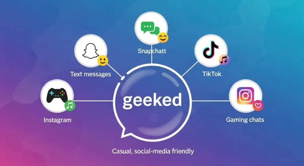 Where Is Geeked Commonly Used?