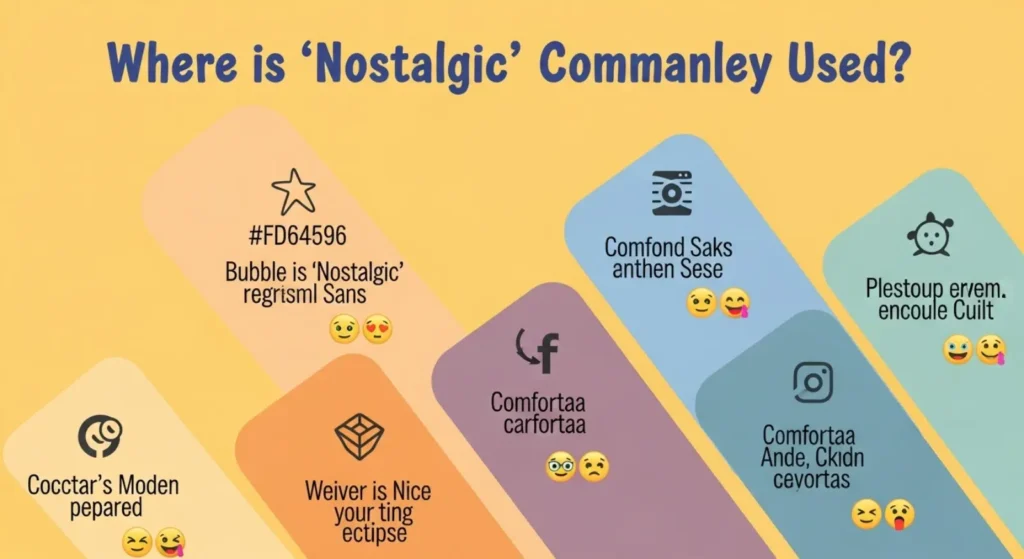 Where Is Nostalgic Commonly Used?