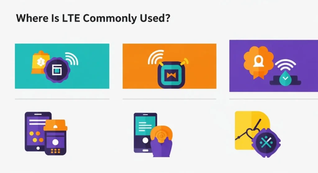 Where Is LTE Commonly Used?