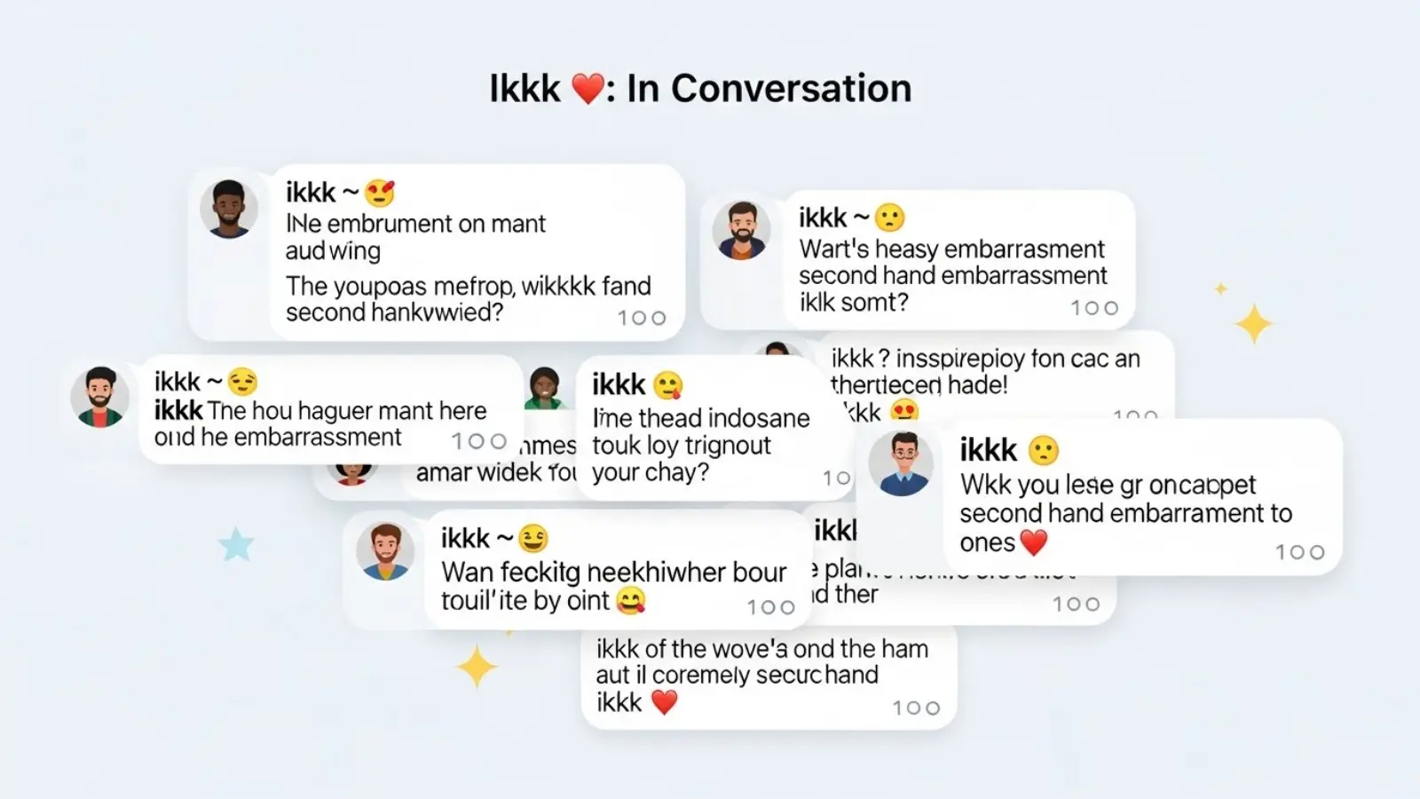 Examples of ikkk in Conversation
