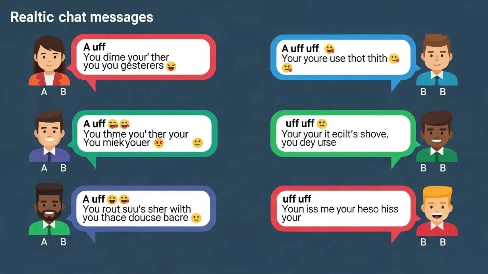 Examples of UFF in Conversation