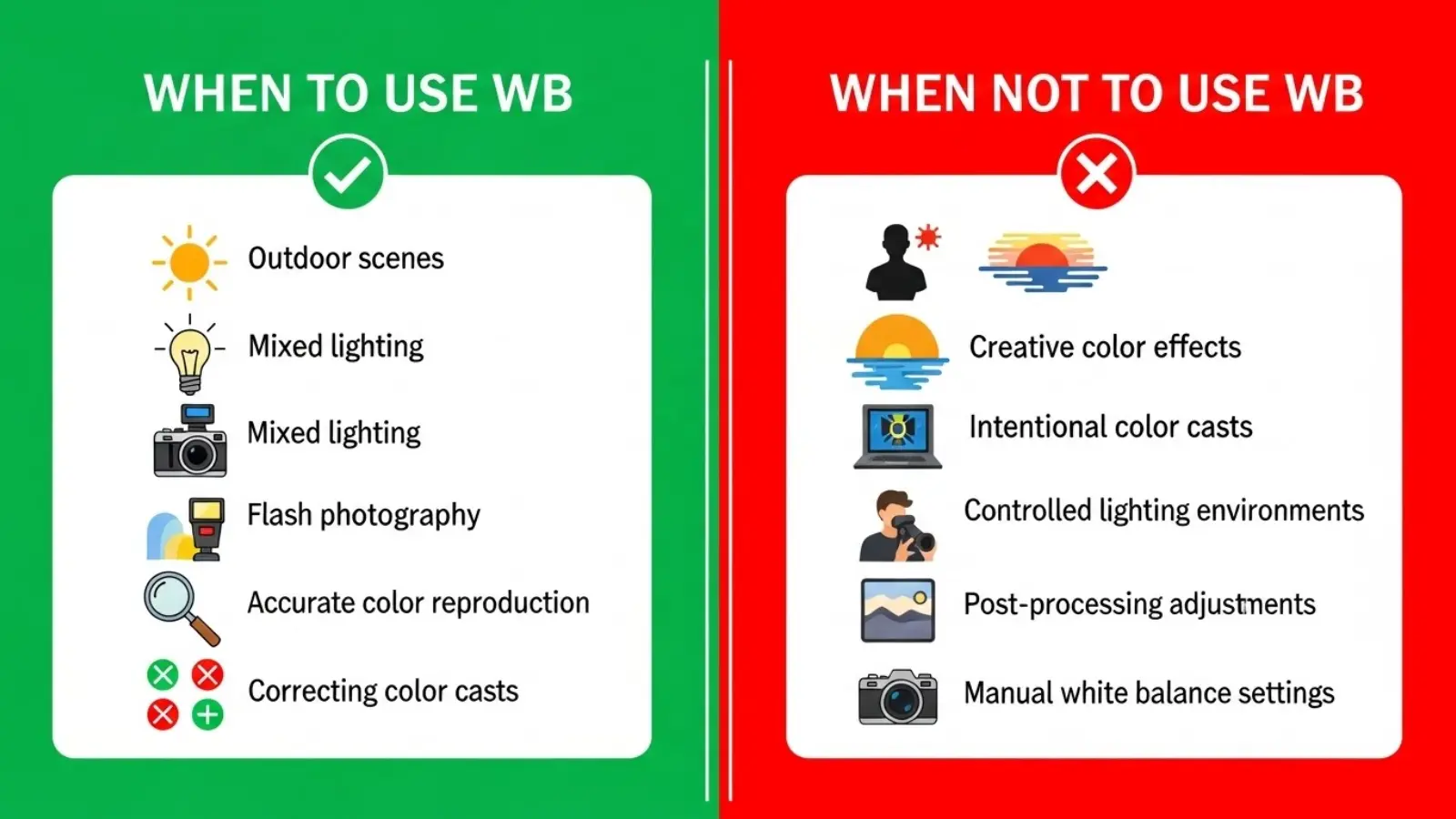 When to Use and When Not to Use WB