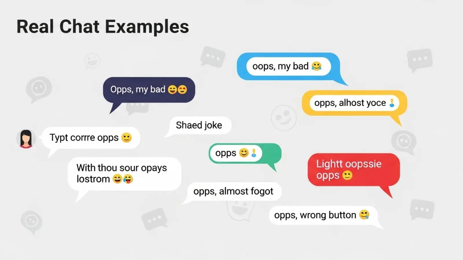 Examples of Opps in Conversation