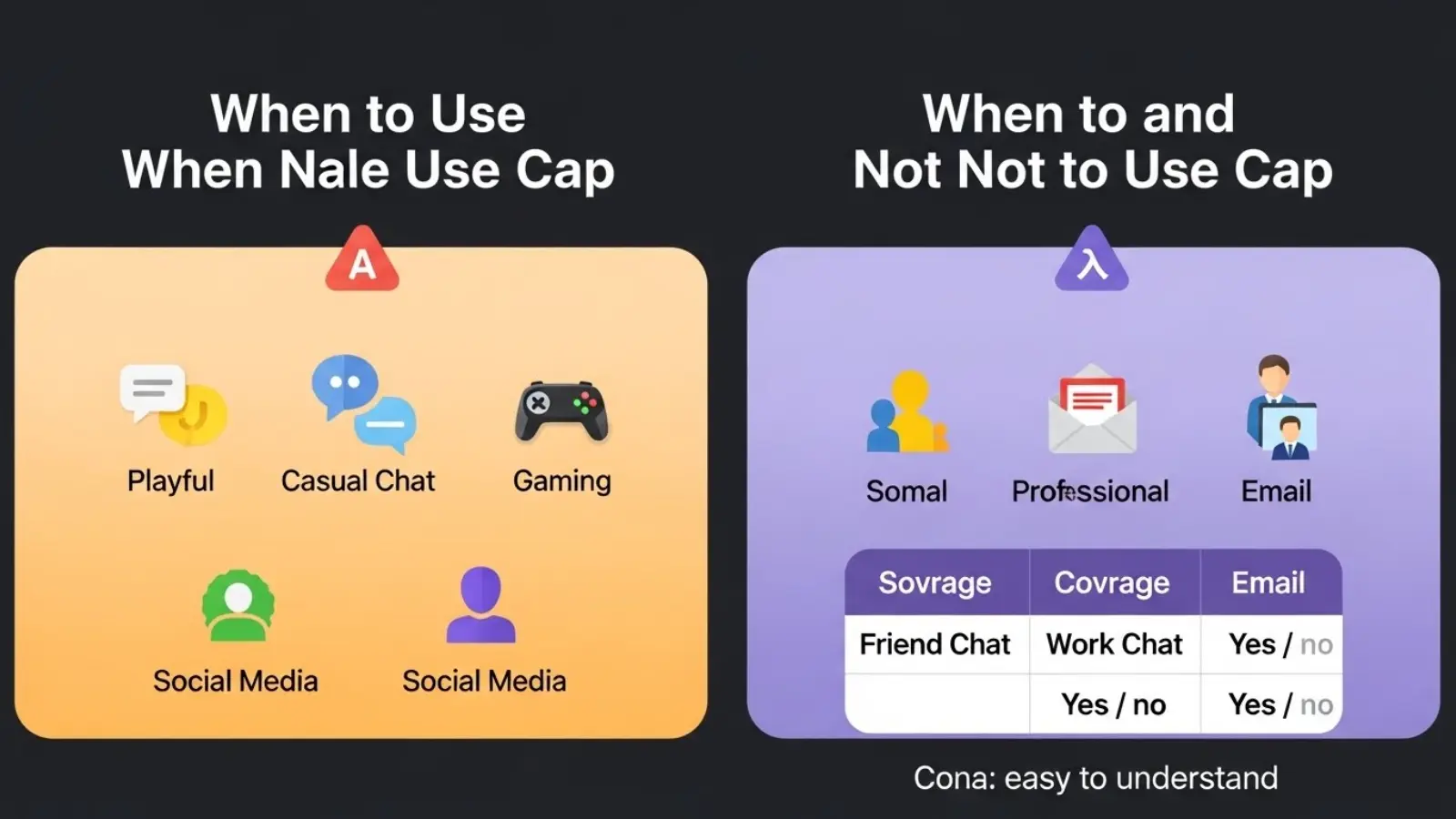 When to Use and When Not to Use Cap