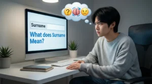 Surname Mean in Text