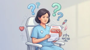 MCV Mean in a Blood Test