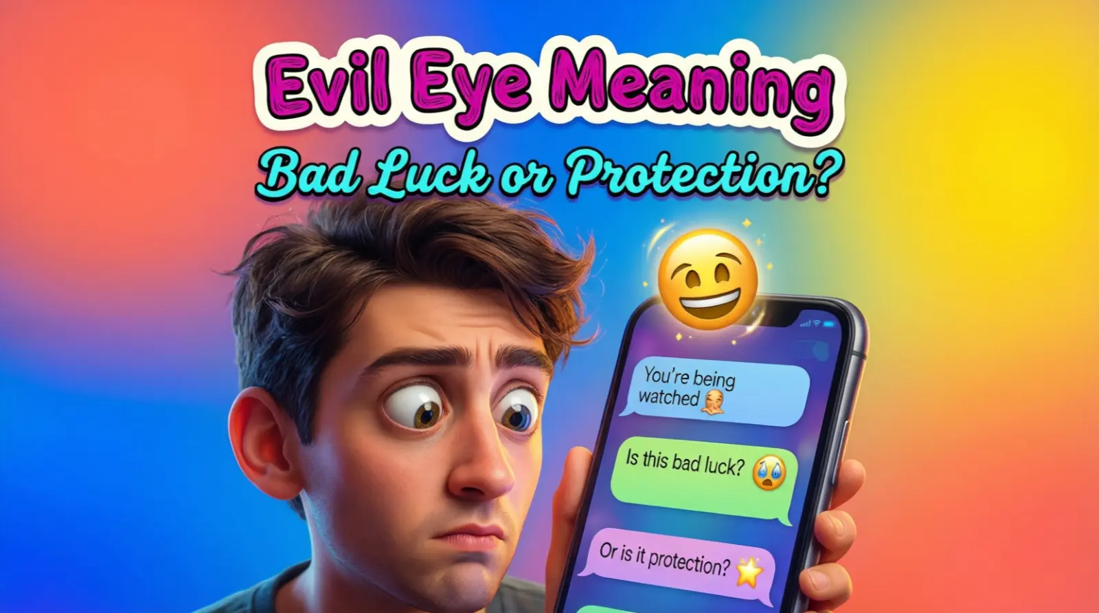 Evil Eye Means in Texts
