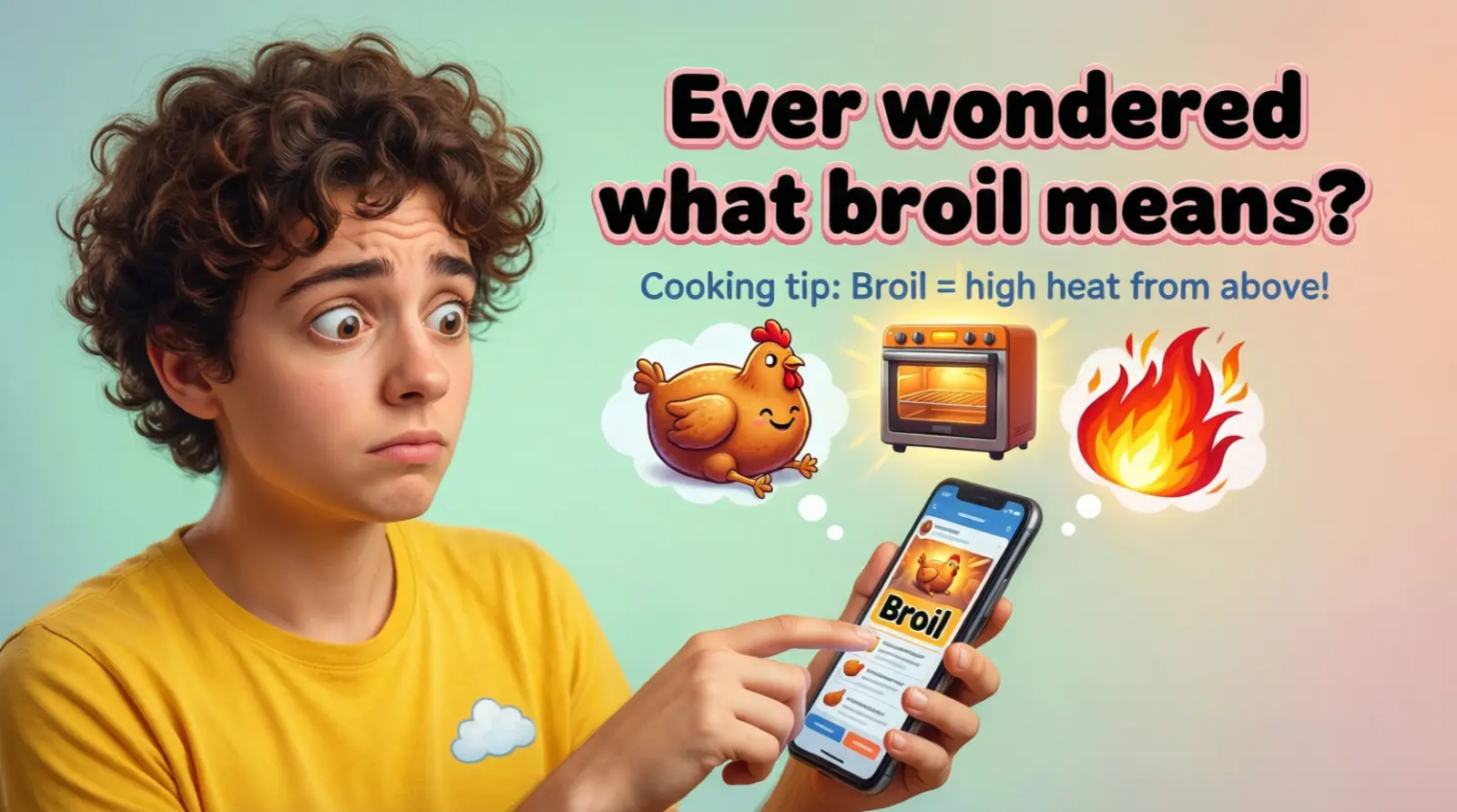 Broil Mean in Text