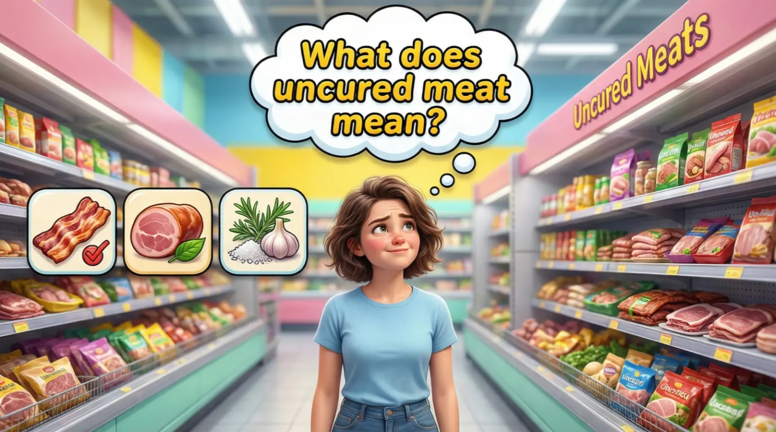Uncured Meat Mean in Text
