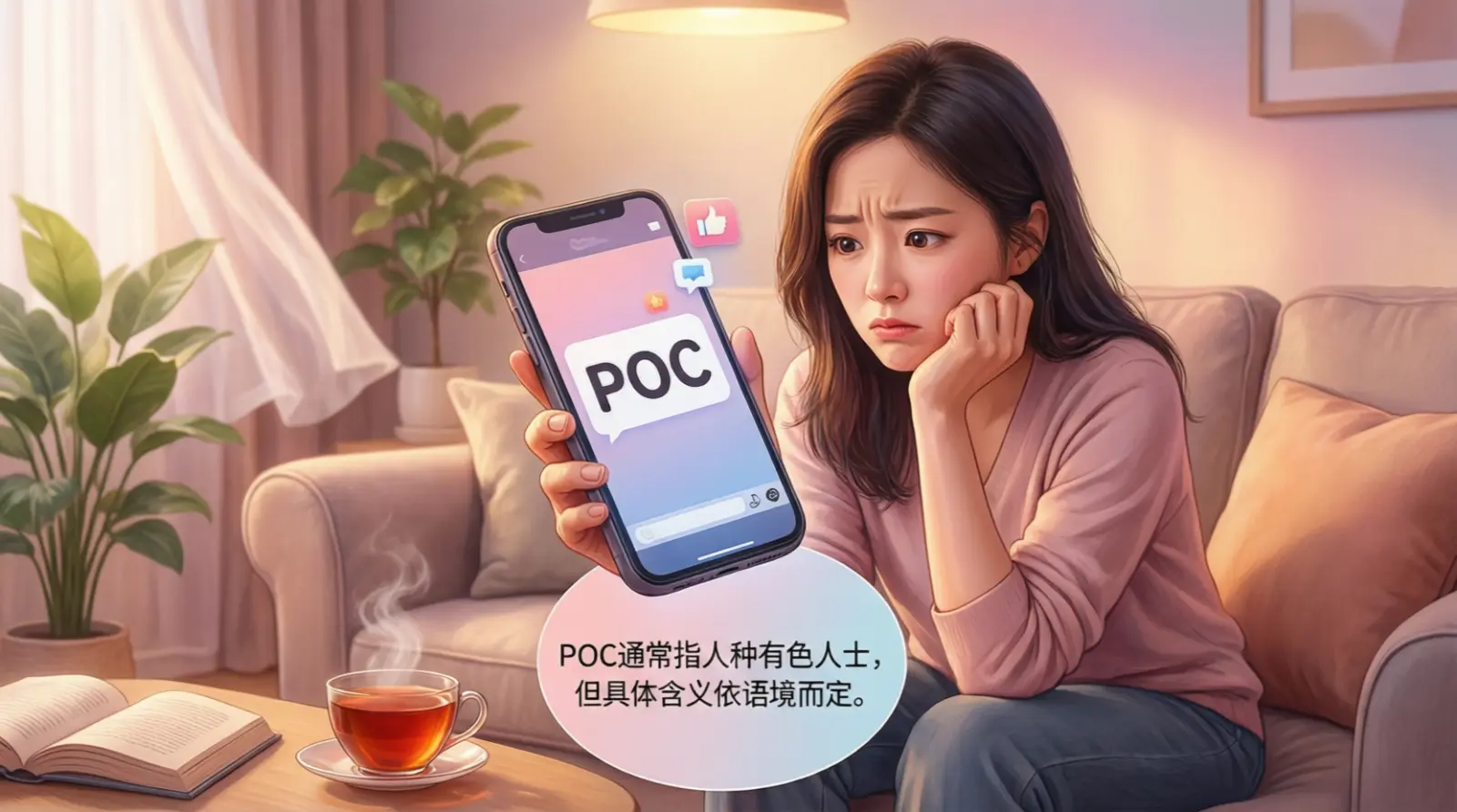 POC Mean in Text