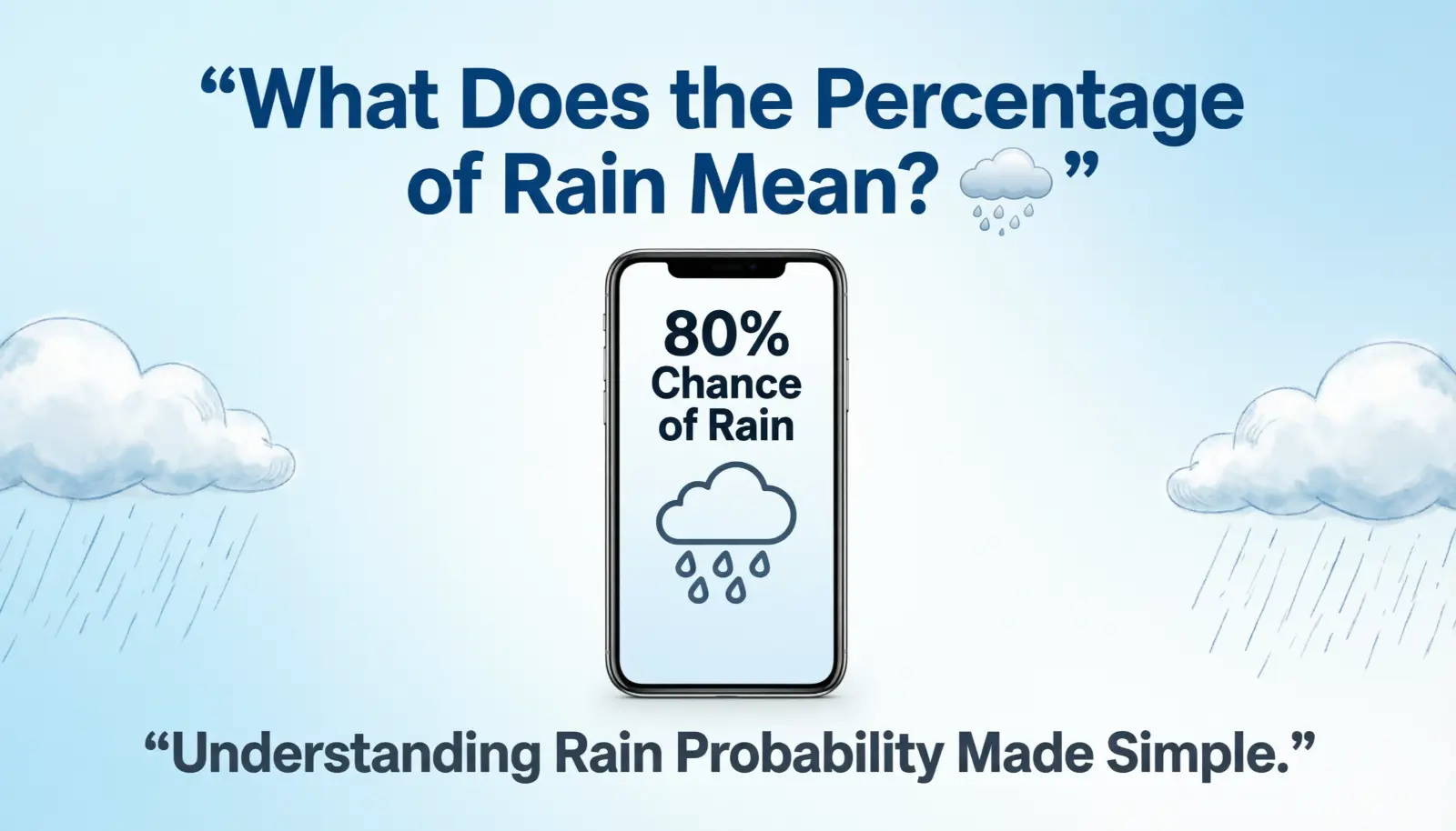 Percentage of Rain Mean