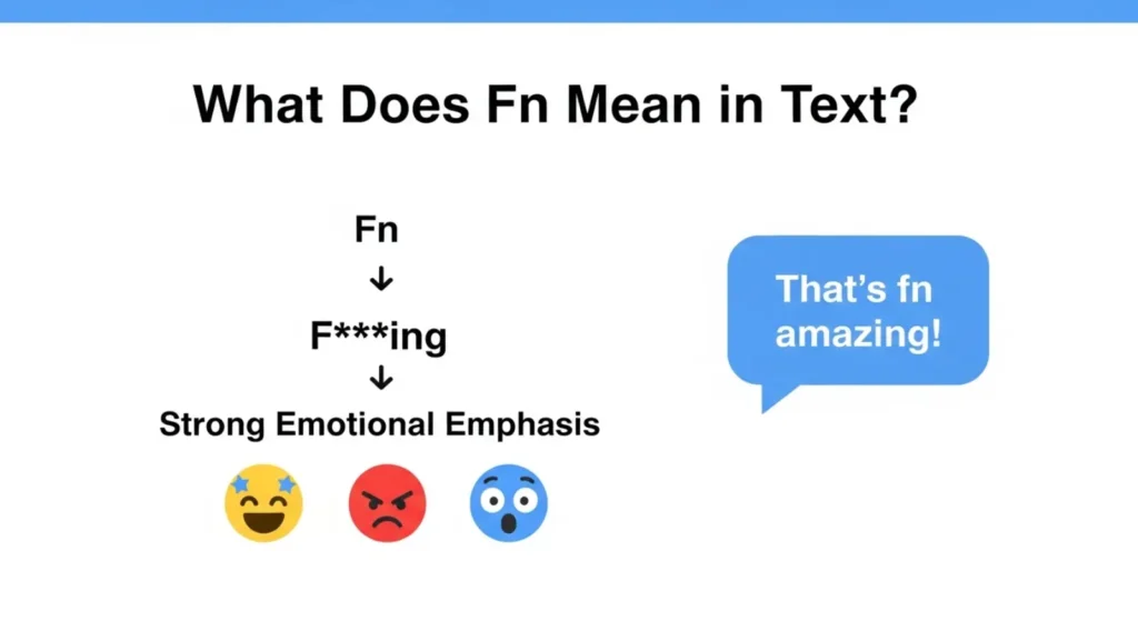 What Does Fn Mean in Text?