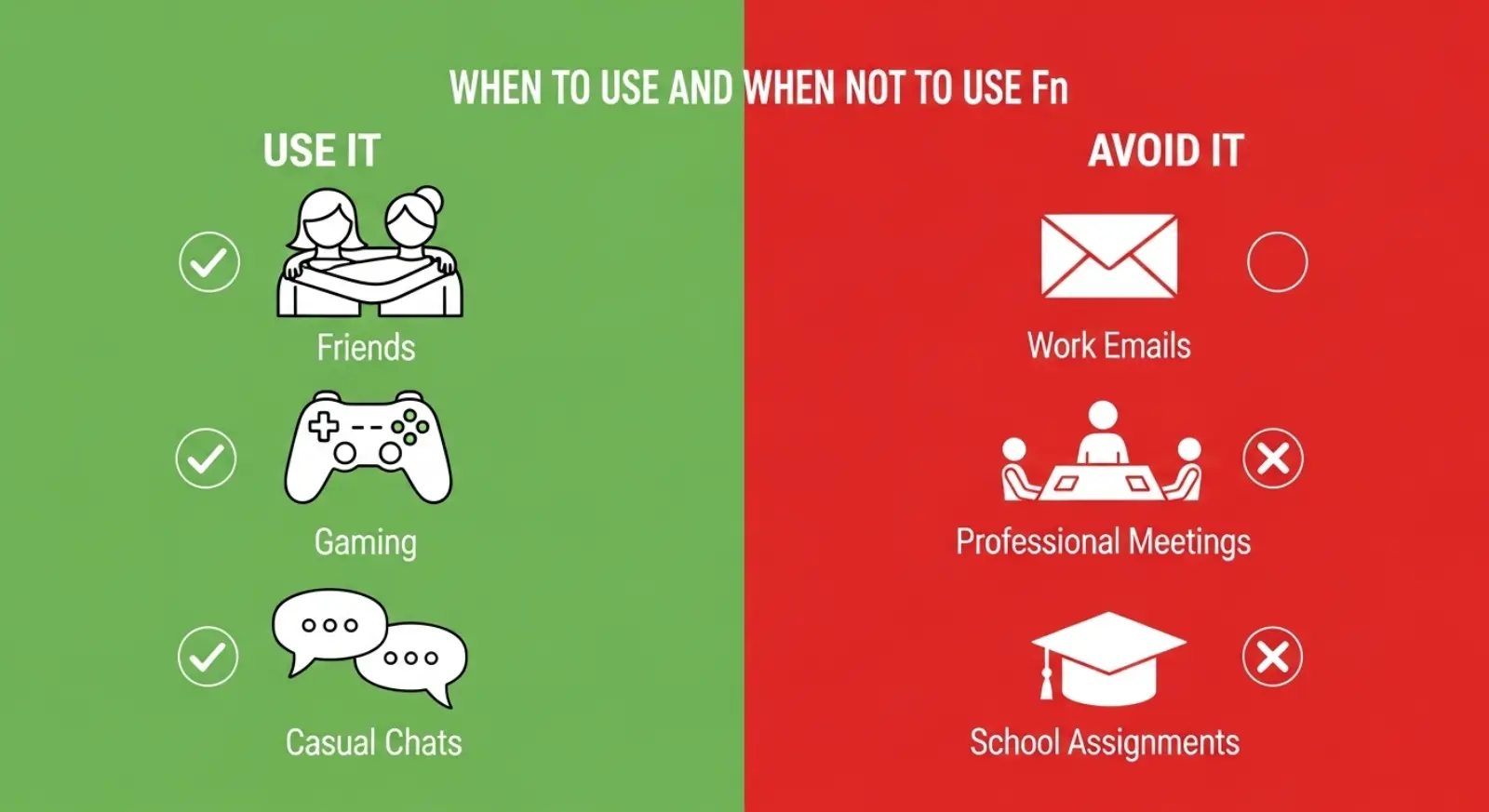 When to Use and When Not to Use Fn