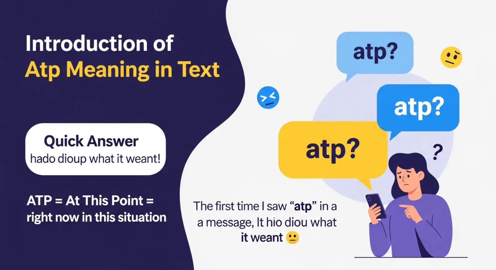 Atp Meaning in Text