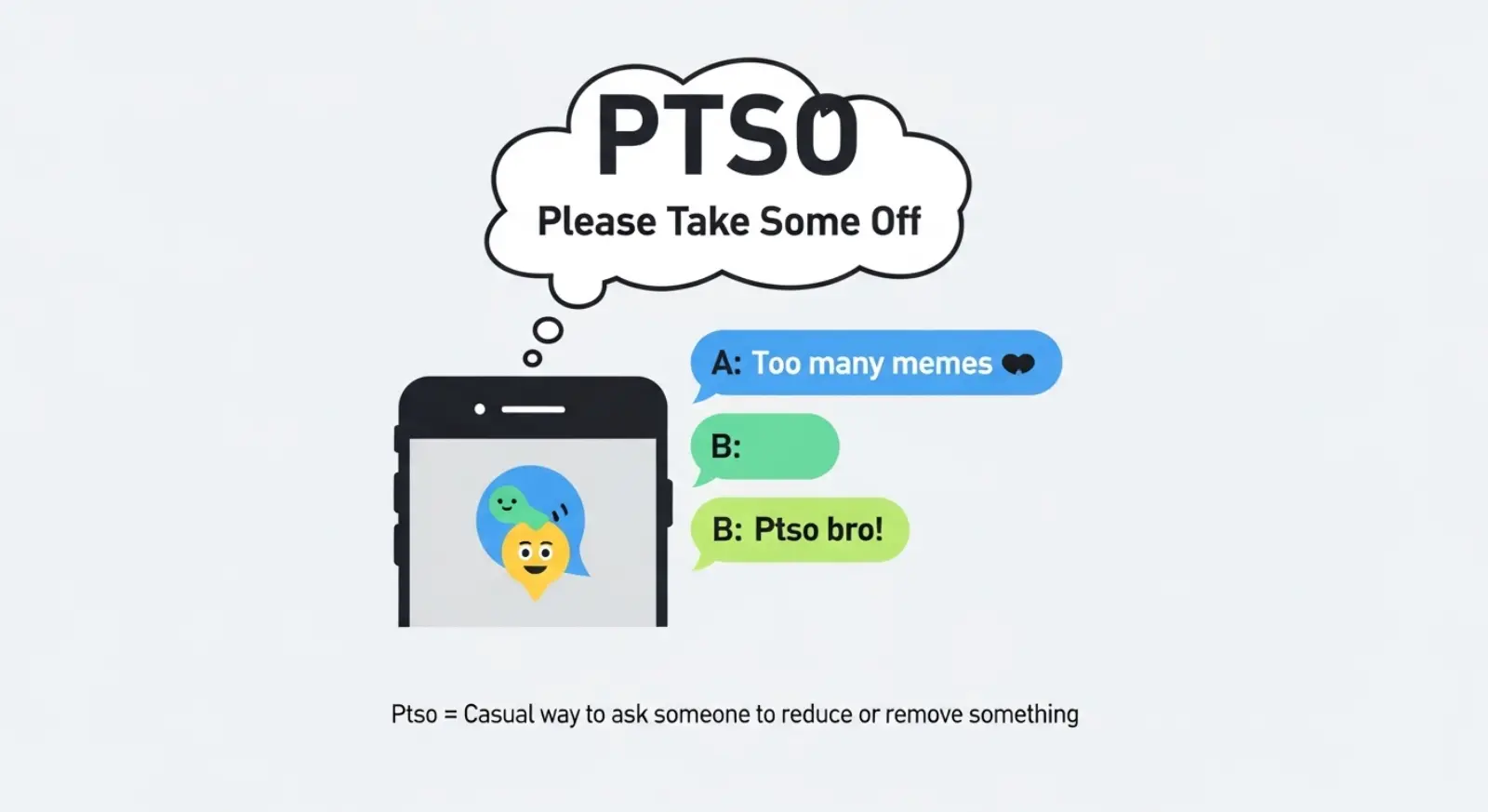 What Does Ptso Mean in Text?