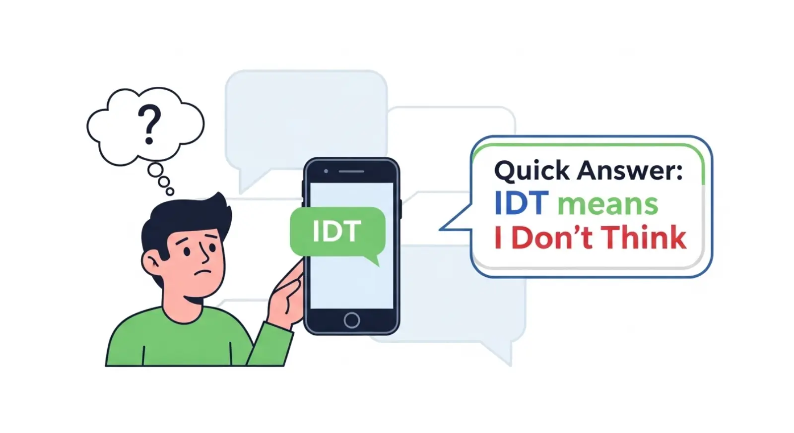 IDT Meaning in Text