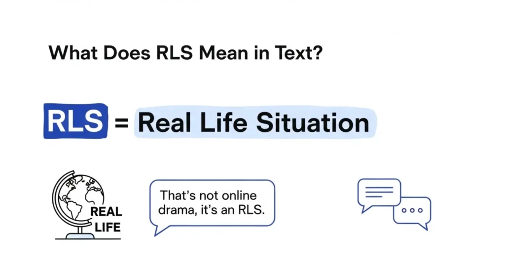 What Does RLS Mean in Text?